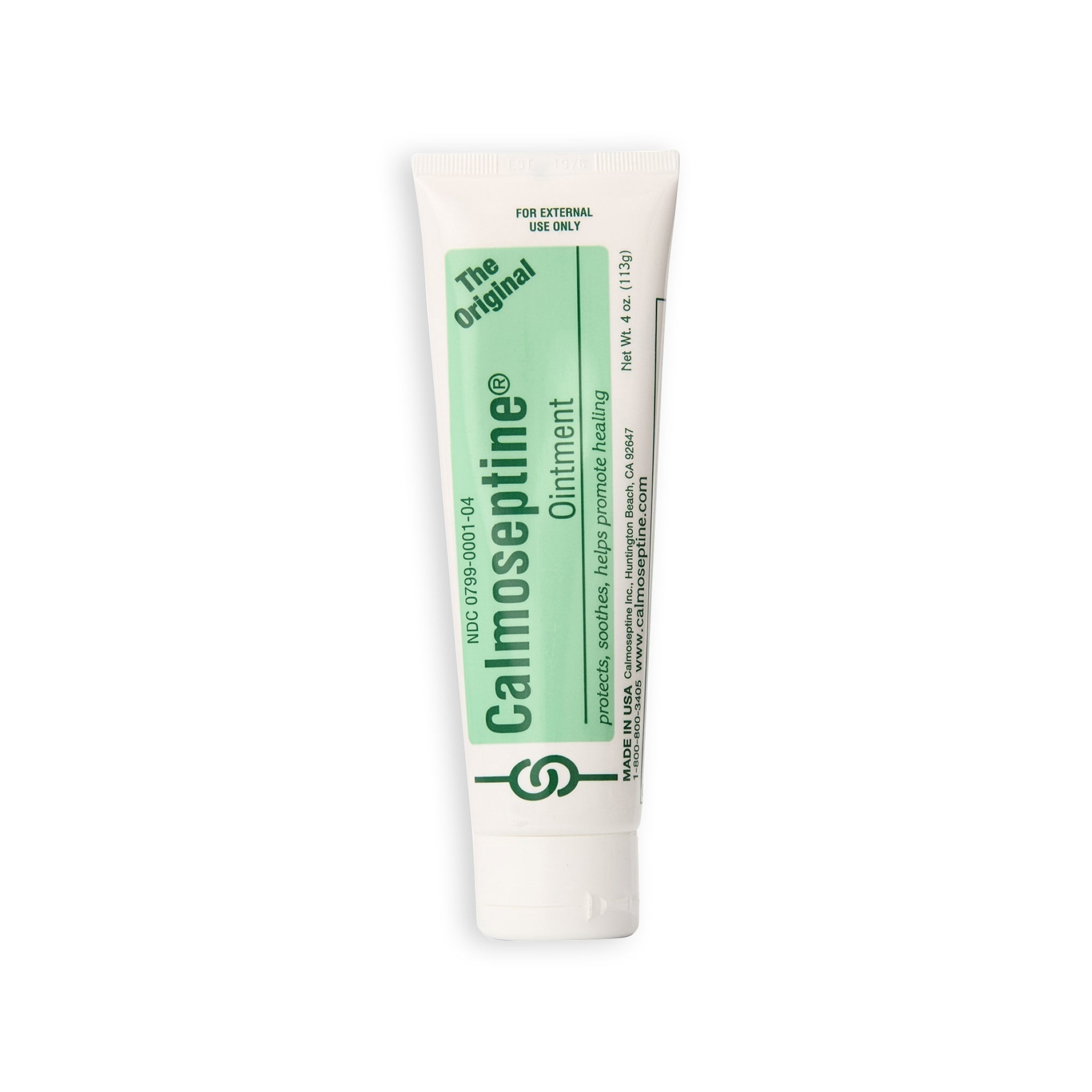Calmoseptine Ointment Skin Protectant for External Skin Irritation and Moisture Barrier Support 4 oz