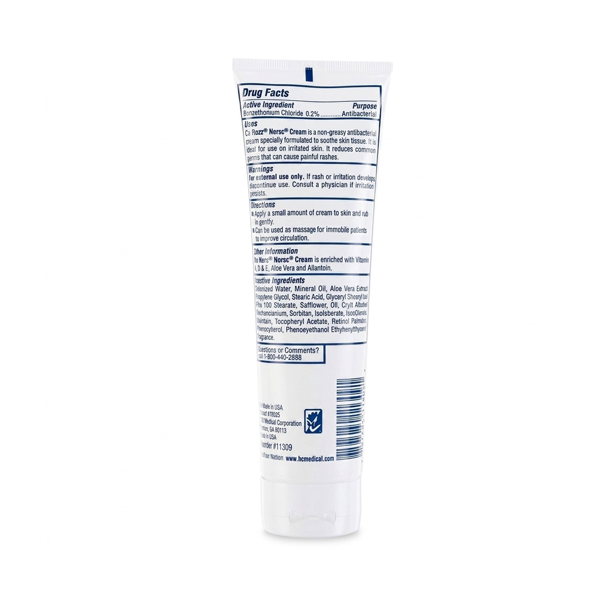 Ca-Rezz Antibacterial Skin Care Norisc Cream 9.7 OZ